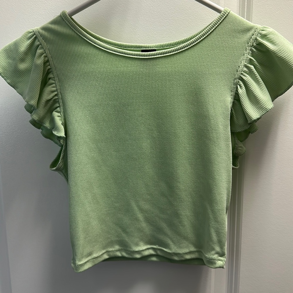 Flutter Sleeve Top
